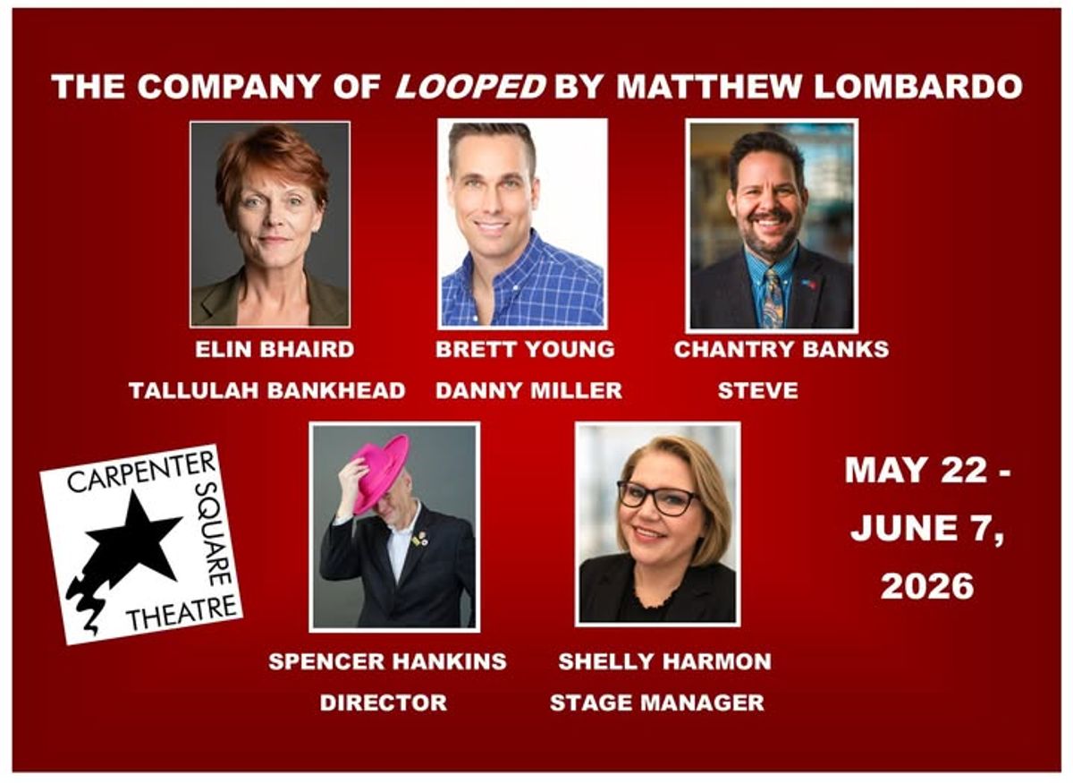 Announcing the cast of Looped! Announcing the cast of Looped!