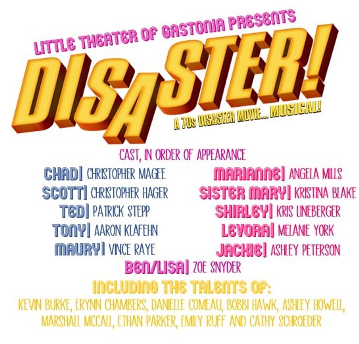 Cast List Cast List