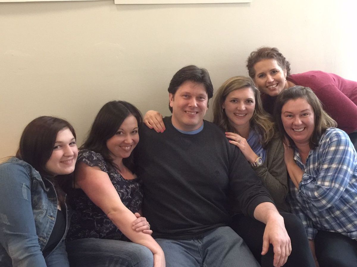 Cast of "Five Women" at Farmington Valley Stage Company