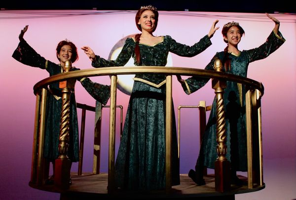 Fiona and Shrek from Young Actors' Theatre's production, performing at the Kroc Center July 12-22. Photo credit: Moriah Angeline 7