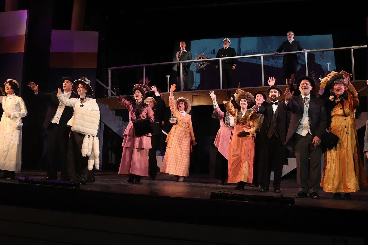 The opening number of "Titanic: The Musical" at BAYWAY ARTS CENTER