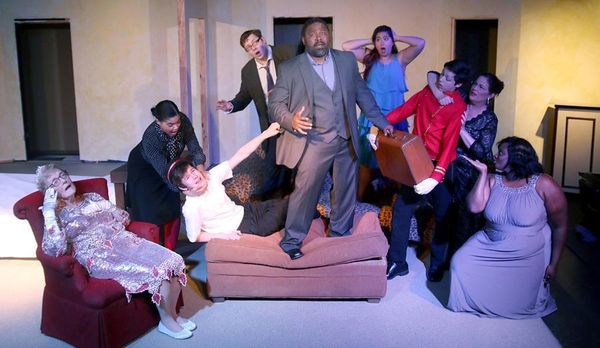 Lend Me a Tenor Cast at the Pearl Theater 1