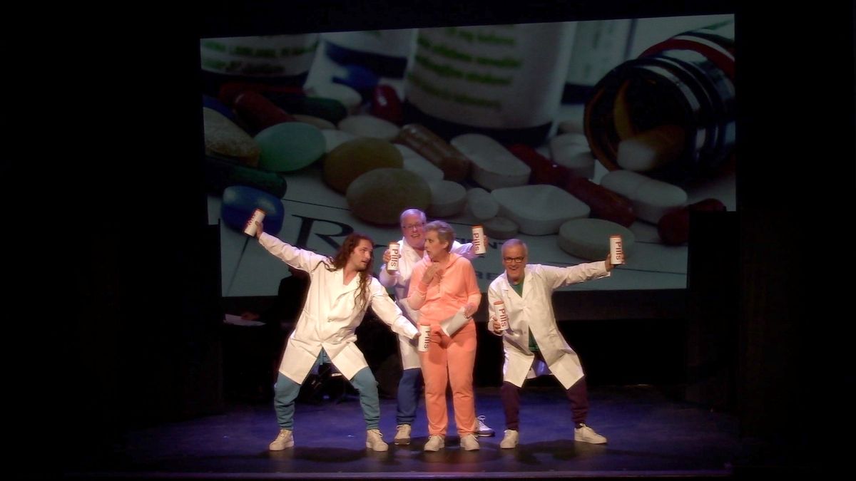 Pharmaceutical Phugue - Nancy, Michael, Ken, Nikolai. Pharmaceutical Phugue - Nancy, Michael, Ken, Nikolai.