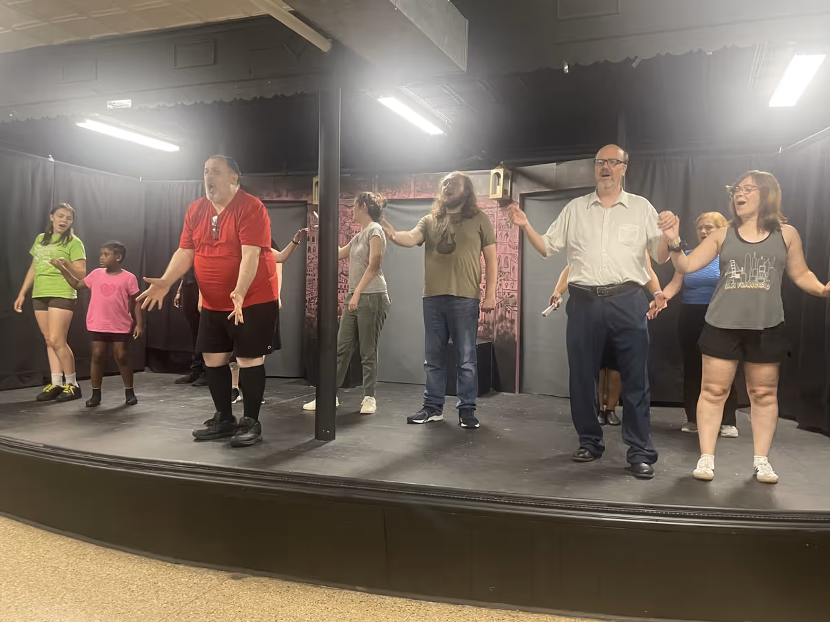 JC Players rehearse for A Christmas Carol: The Musical JC Players rehearse for A Christmas Carol: The Musical
