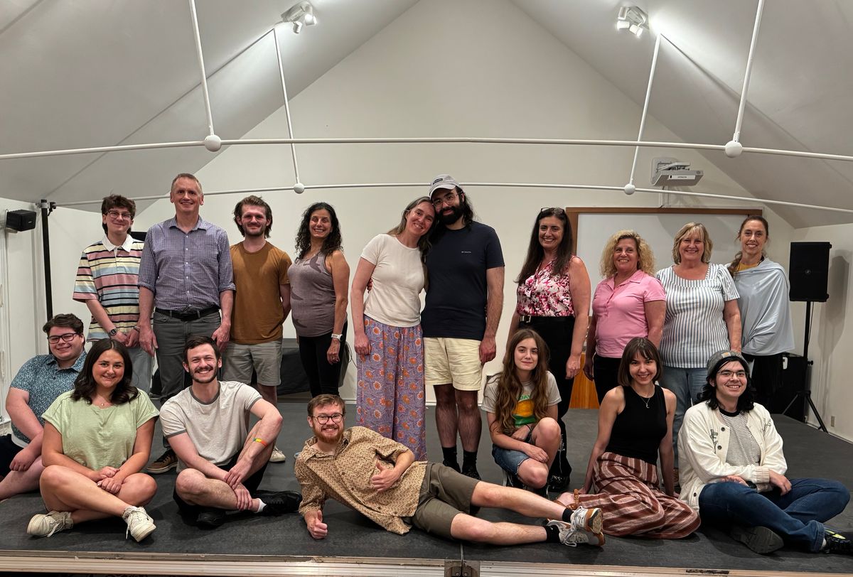 The cast of A Midsummer Night's Dream at Madison Lyric Stage.