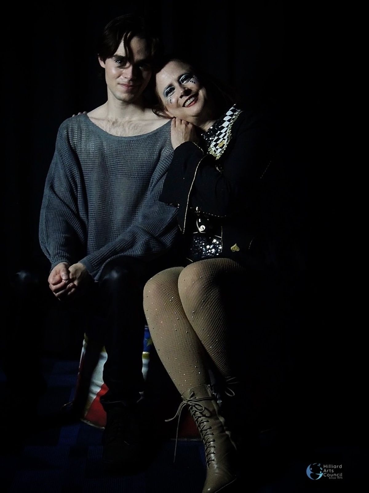 Maximilian Wisnefski as Pippin and Joyce Patrone as Berthe. Maximilian Wisnefski as Pippin and Joyce Patrone as Berthe.