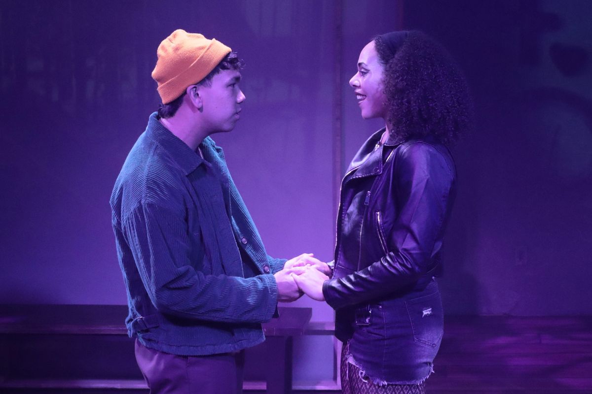 Jaymes Macabale and Doshima Iyorlu in    Alanis Morissette's Jagged Little Pill: The Musical    at Chance Theater. Playing July 10 - August 9, 2026 at the Bette Aitken theater arts Center on the Cripe