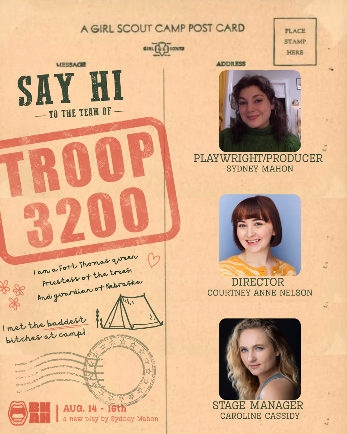 The FABULOUS production team of Troop 3200! The FABULOUS production team of Troop 3200!