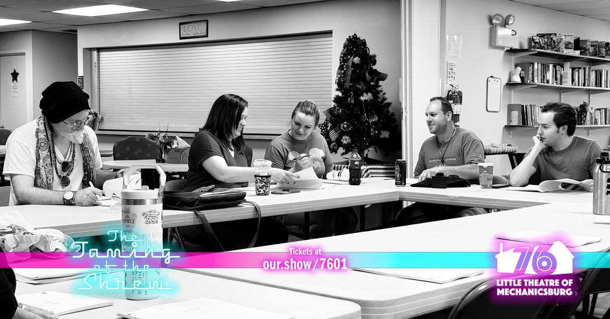 A look back at the first cast read through ... A look back at the first cast read through ...