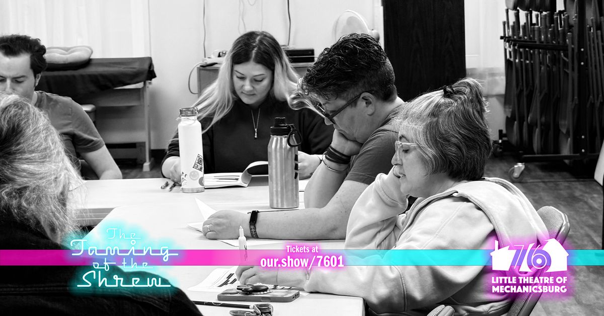 A look back at the first cast read through ... A look back at the first cast read through ...