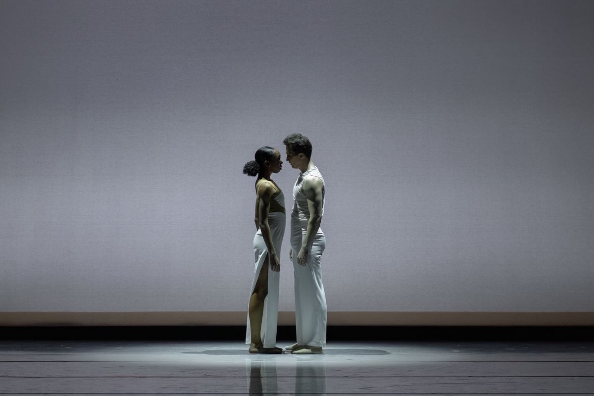 Kansas City Ballet Dancers Andrew Vecseri and Amira Hogan in Caili Quan's world premiere of A Home Away. Photography by Brett Pruitt & East Market Studios. Kansas City Ballet Dancers Andrew Vecseri and Amira Hogan in Caili Quan's world premiere of A Home Away. Photography by Brett Pruitt & East Market Studios.