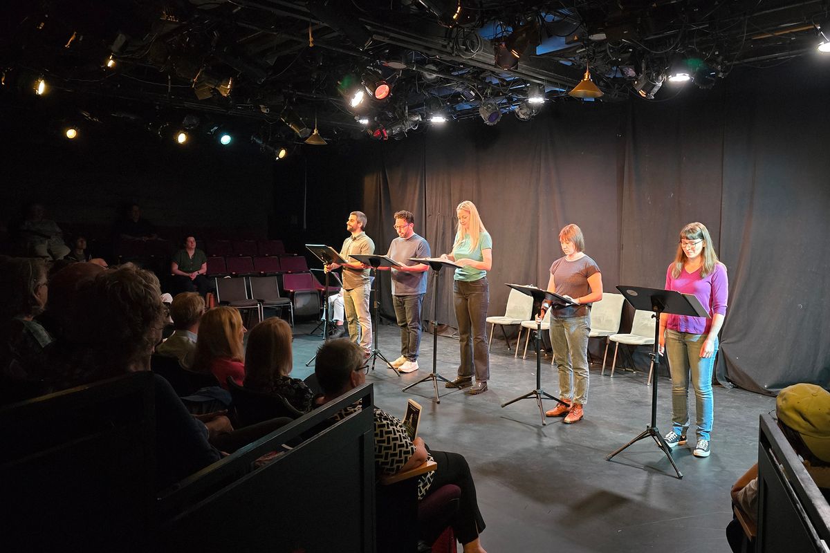Staged reading for Playwrights' Revolution 2025 at Capital Stage. Staged reading for Playwrights' Revolution 2025 at Capital Stage.