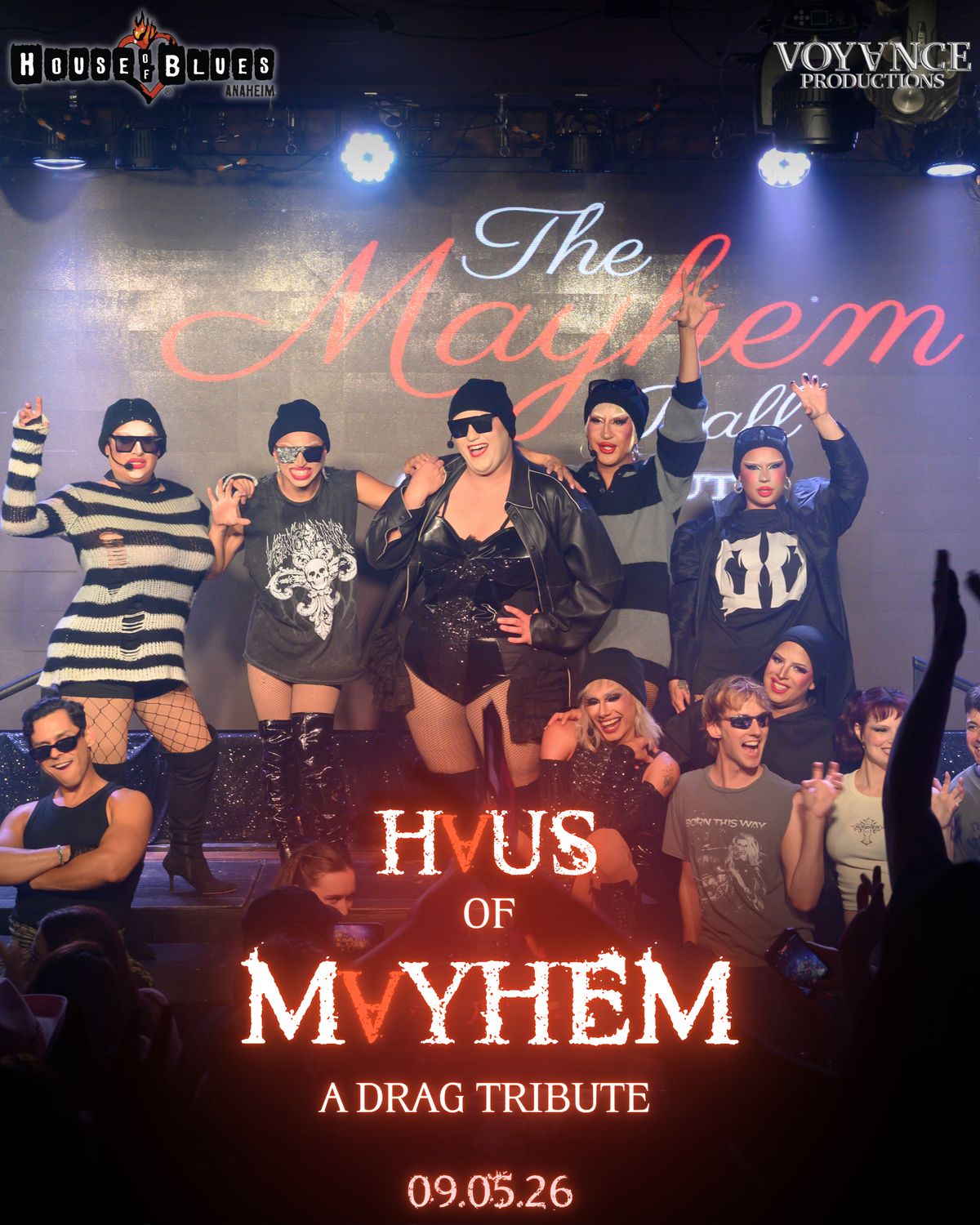 Miss Clair Voyance and company in Haus of Mayhem Miss Clair Voyance and company in Haus of Mayhem