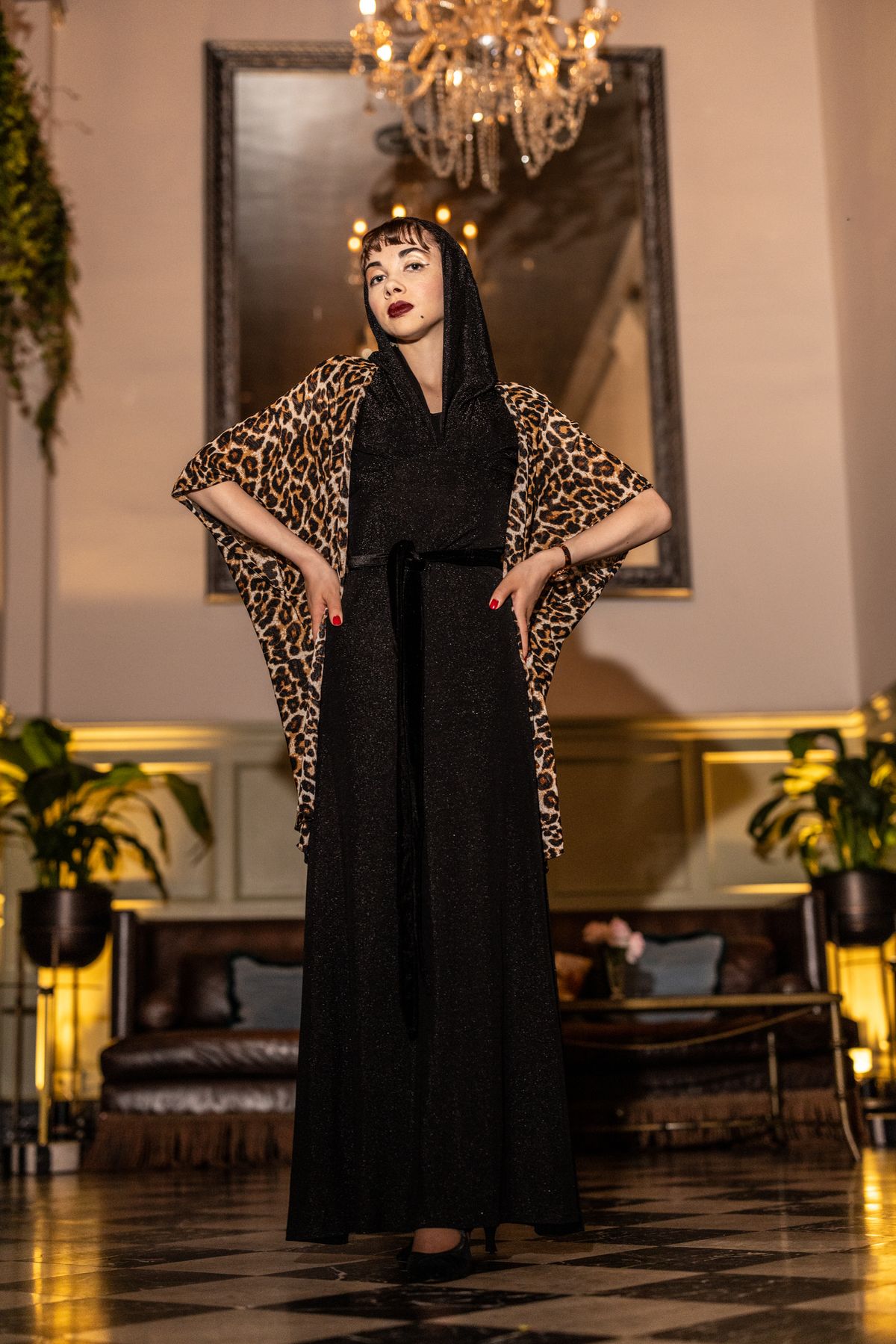 Tiffany Brannan as Norma Desmond, the silent movie star. Tiffany Brannan as Norma Desmond, the silent movie star.