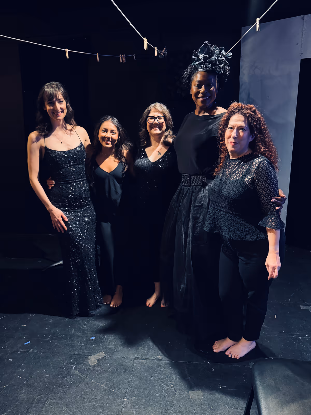 Cast Photo Week 1 (L to R) Julia Manis, Gloria, Ines, Julie Dove, Nicole J. Butler, Pamella Pearl Cast Photo Week 1 (L to R) Julia Manis, Gloria, Ines, Julie Dove, Nicole J. Butler, Pamella Pearl