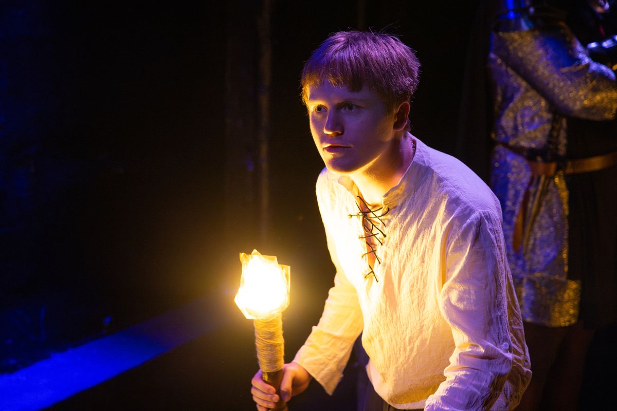 Evan Klein as Hammond Mattheus Gooselund in Honor Shmonor at The Tank NYC