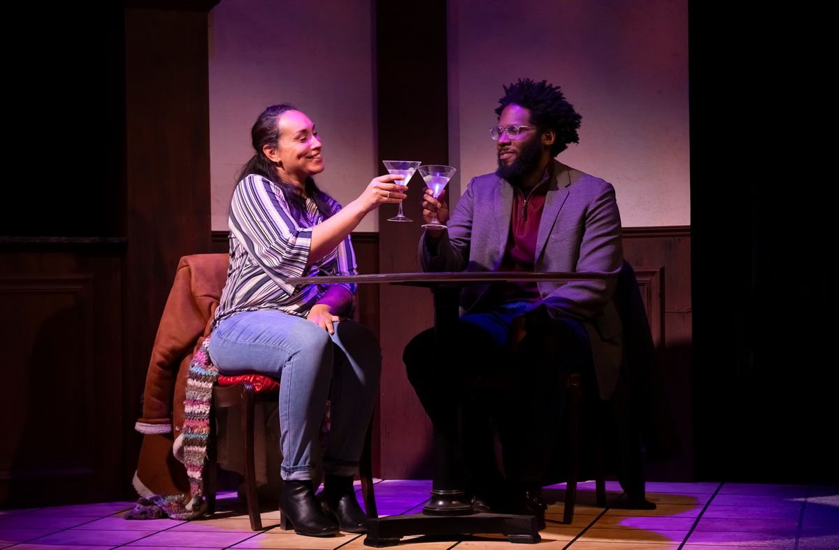 DeVaughn Asante Loman as Kenneth and Bianca Washington as Corrina in Primary Trust. Photos by Klose2u Photography LLC