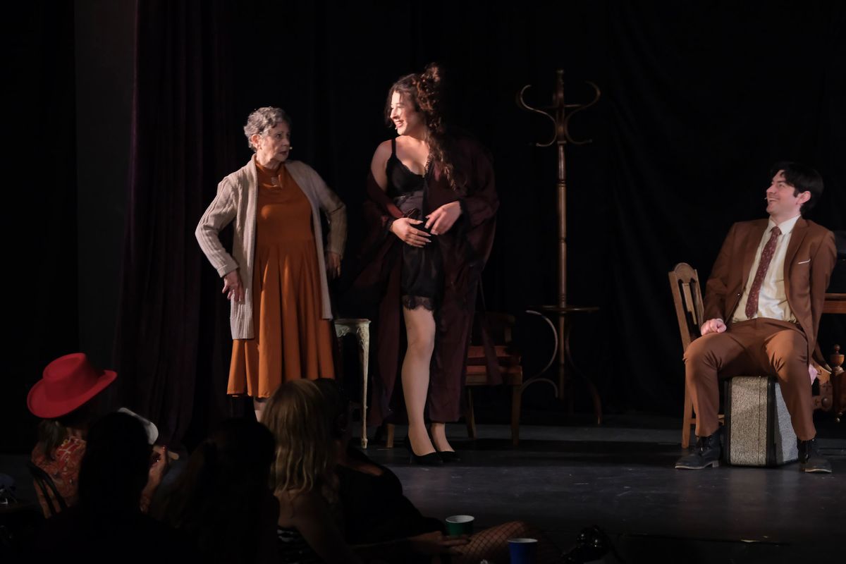 Ava Castaneda as Fräulein Kost. Photos by Ken Jacques.