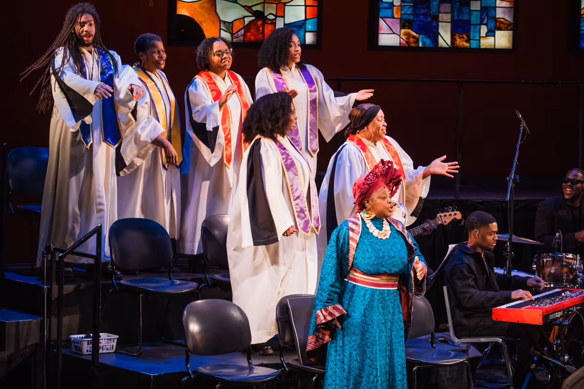 Black Nativity Choir. Photo by Joe Moore. Black Nativity Choir. Photo by Joe Moore.