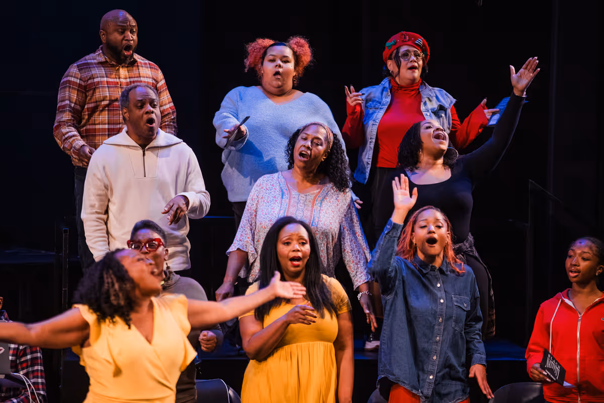 Black Nativity Choir. Photo by Joe Moore.