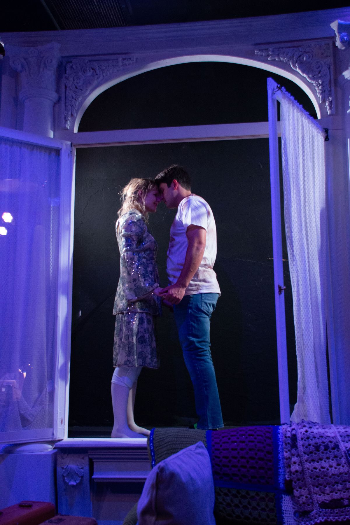 Nick Napoli & Whitney Ellis in The Swan at the Garage Theatre

Photo Credit: Diana Kaufmann