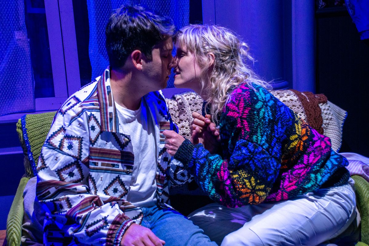 Nick Napoli & Whitney Ellis in The Swan at the Garage Theatre

Photo Credit: Diana Kaufmann