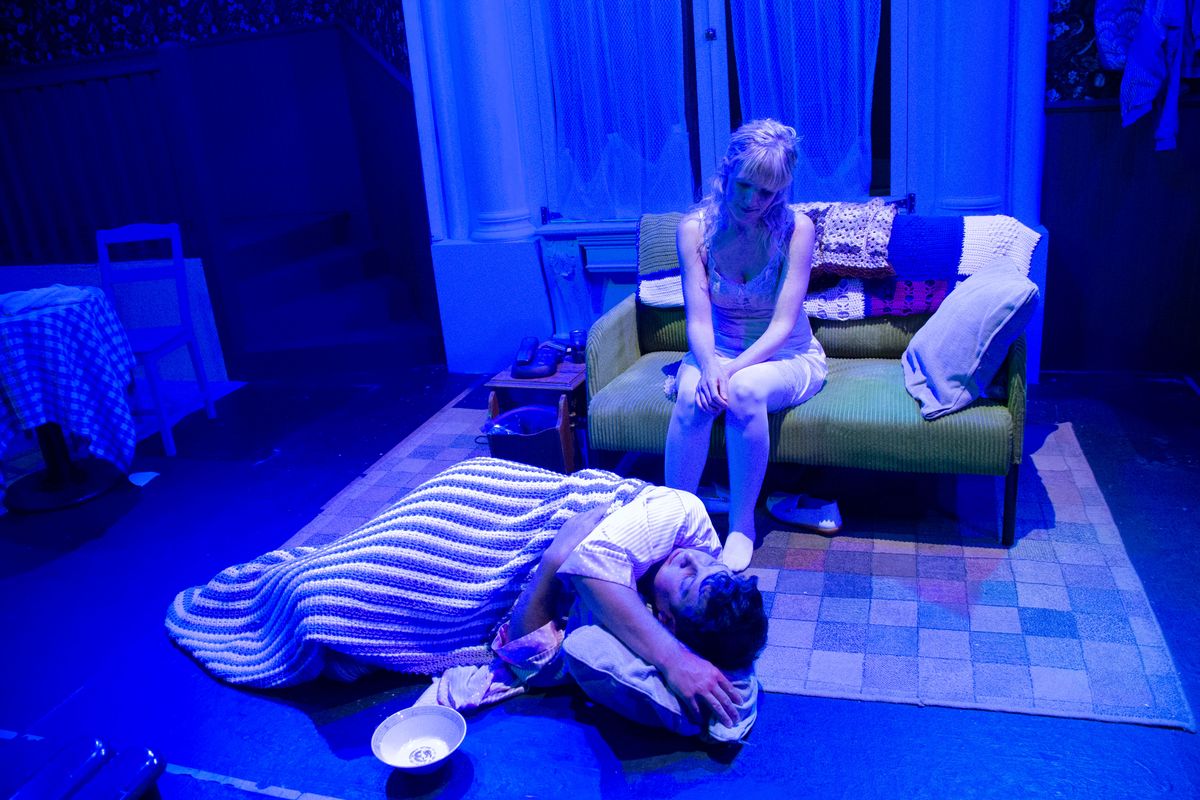 Nick Napoli & Whitney Ellis in The Swan at the Garage Theatre

Photo Credit: Diana Kaufmann