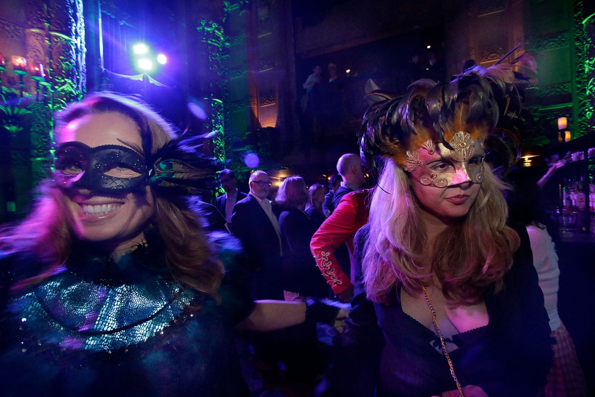 Audiences are encouraged to come in costume for our Halloween presentations at the United Theater on Broadway. Audiences are encouraged to come in costume for our Halloween presentations at the United Theater on Broadway.