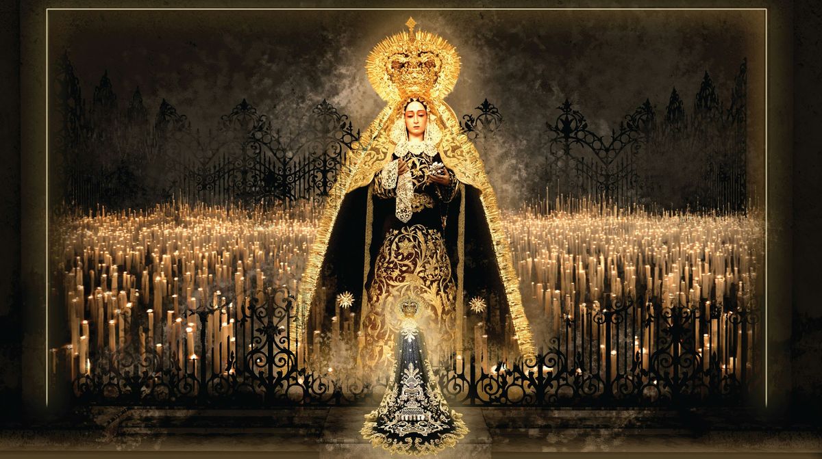 Show curtain (entr’acte before Act IV) for  Carmen, by director/designer Thaddeus Strassberger.