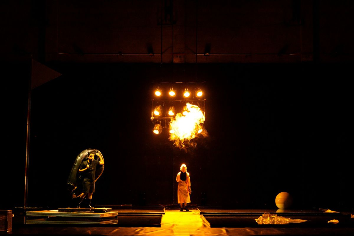 The 2023 world premiere of The Old Man and the Sea at ASU Gammage. (Photo: Dorian Šilec) The 2023 world premiere of The Old Man and the Sea at ASU Gammage. (Photo: Dorian Šilec)