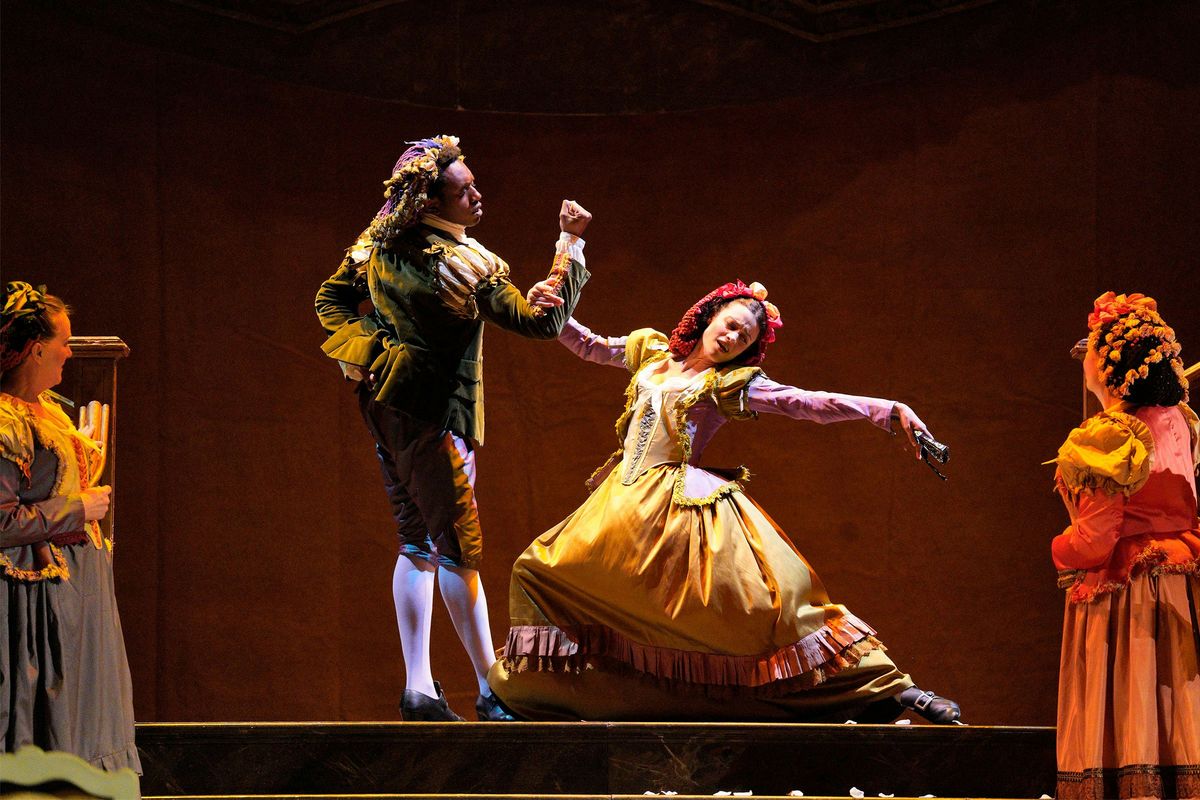 A scene from LA Opera's 2023 production of The Marriage of Figaro. (Photo: Cory Weaver) A scene from LA Opera's 2023 production of The Marriage of Figaro. (Photo: Cory Weaver)