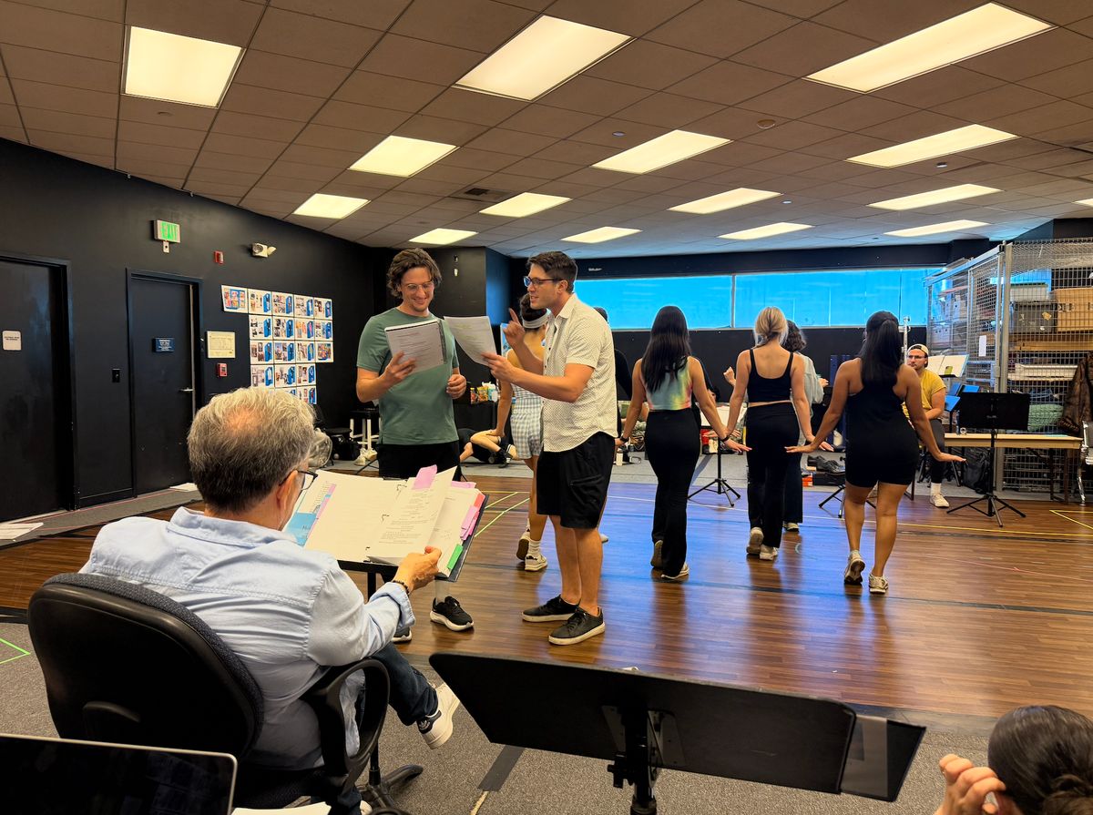 First week of rehearsals for "Catch Me If You Can" at The Colony Theatre First week of rehearsals for "Catch Me If You Can" at The Colony Theatre