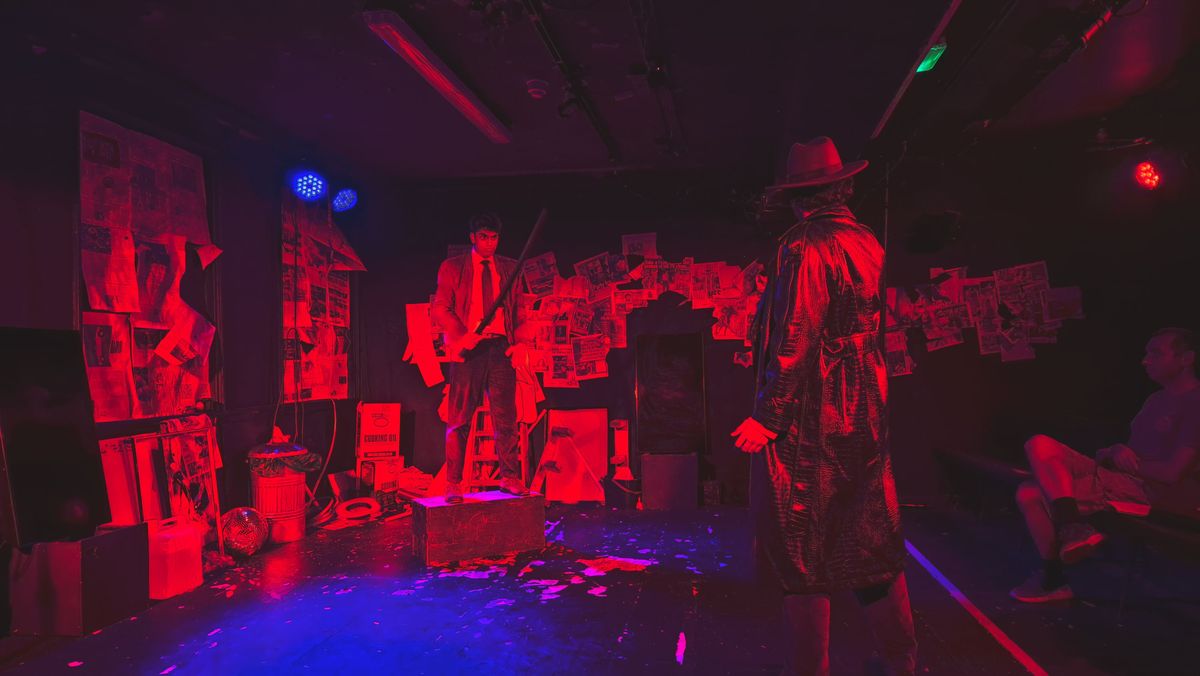 A moment from the Live! From The Warehouse