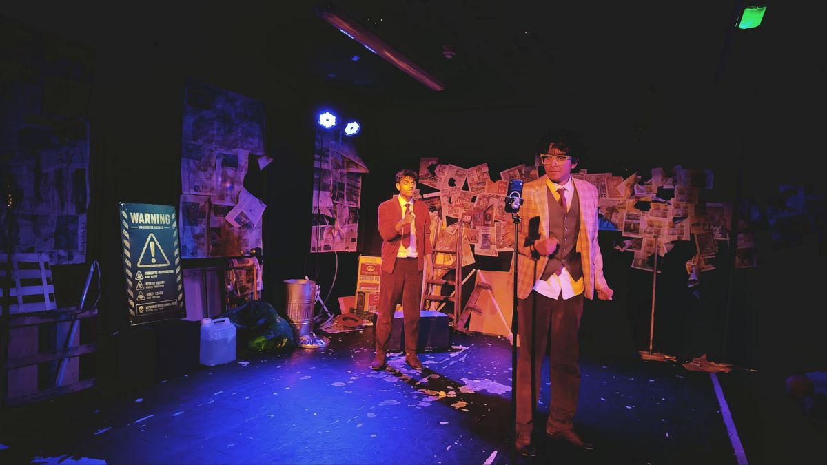 A moment from the Live! From The Warehouse