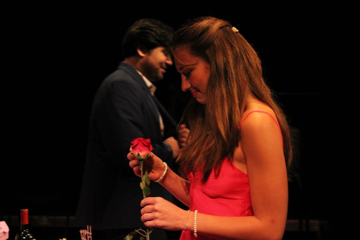 Zach Demet and Sasha Gray in Love Hack. Written by Christine Del Castillo. Directed by Alyssa Carter.