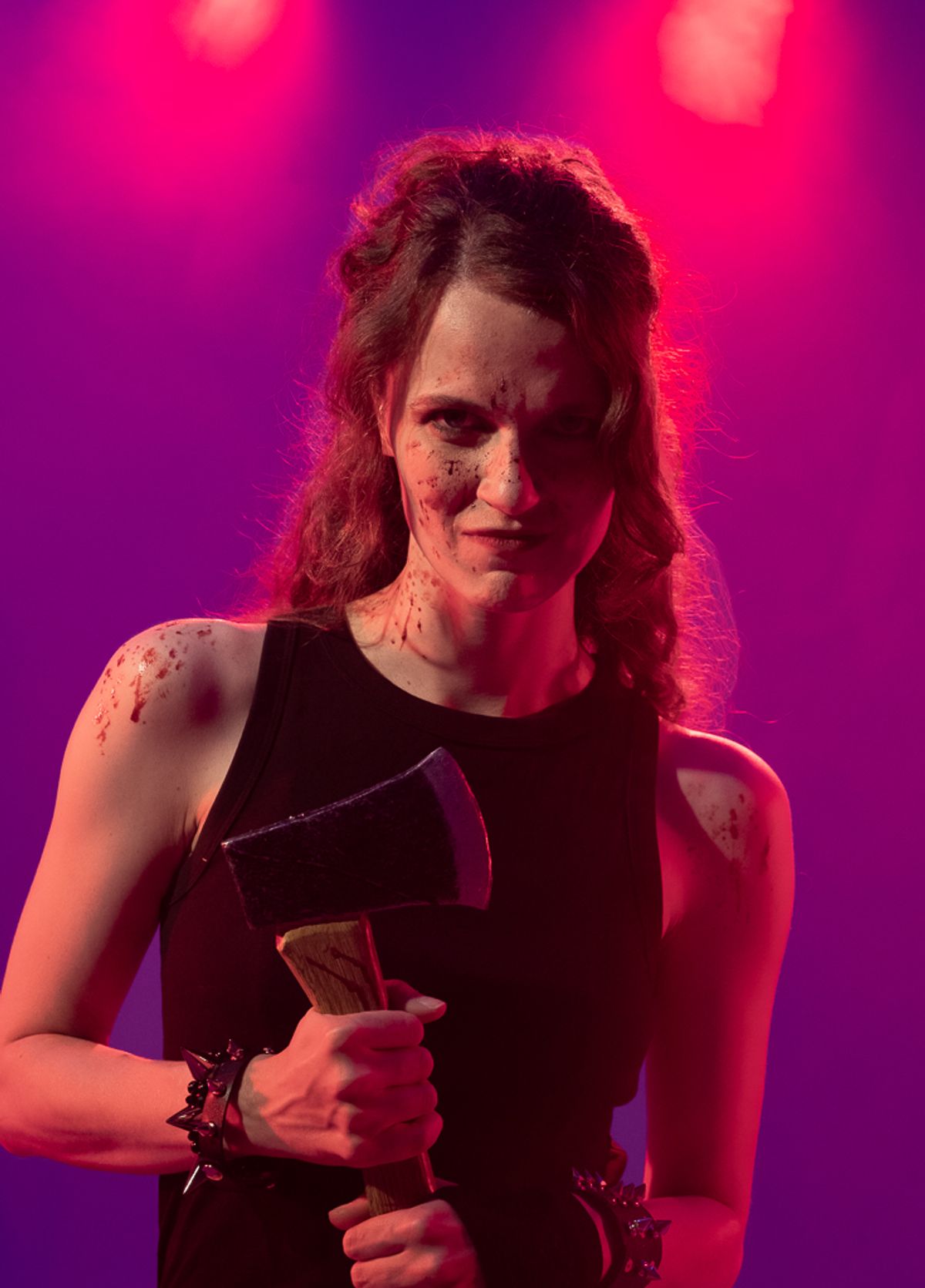Voni Kengla as Lizzie Borden in the musical LIZZIE, running Oct 16 to Nov 8 at Bridgetown Conservatory of Musical Theatre. Voni Kengla as Lizzie Borden in the musical LIZZIE, running Oct 16 to Nov 8 at Bridgetown Conservatory of Musical Theatre.