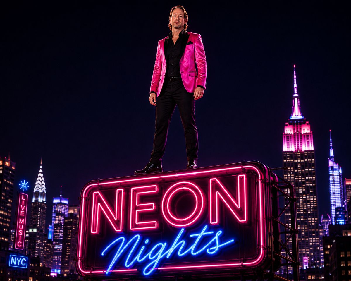 Jensen Freeman returns to the Laurie Beechman Theatre in Neon Nights