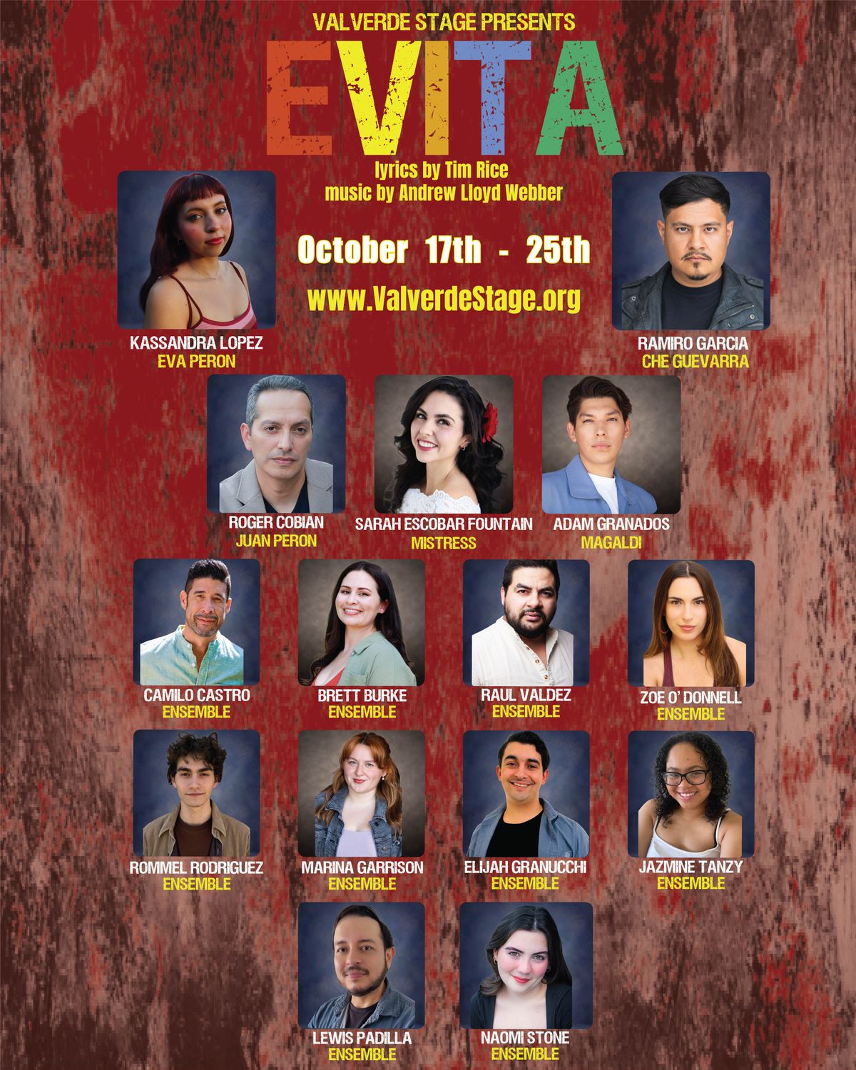 EVITA CAST EVITA CAST