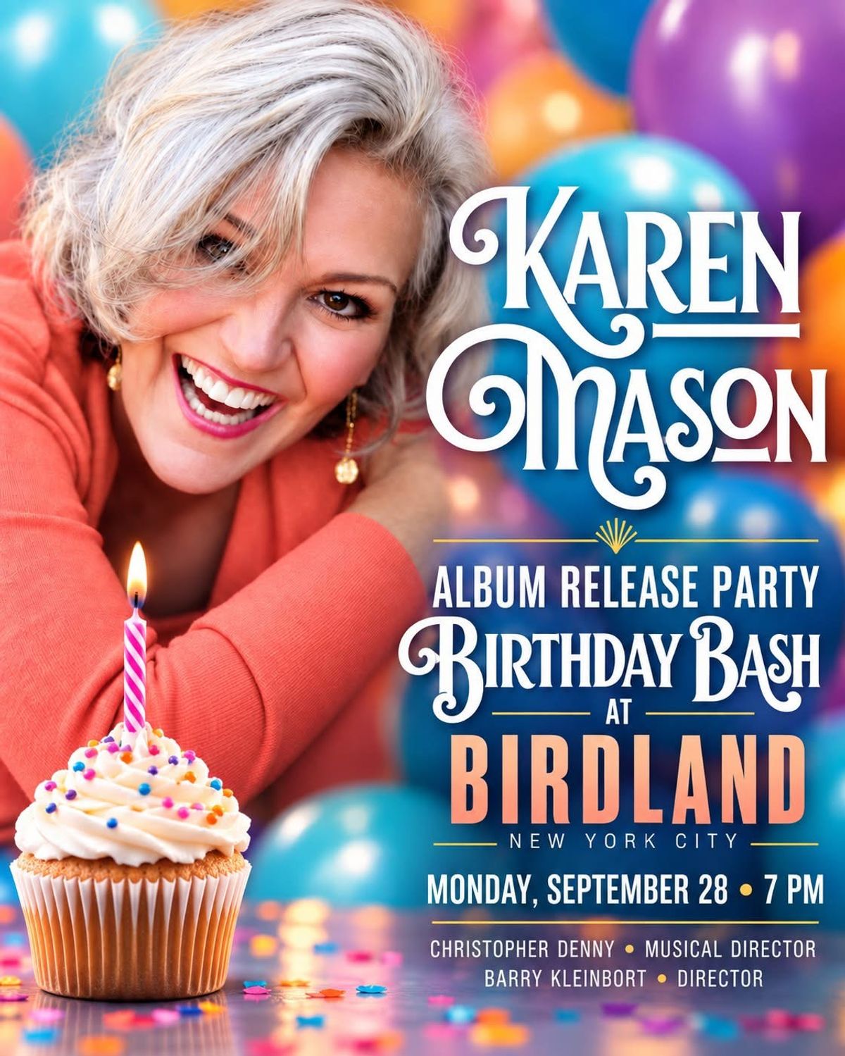 COME CELEBRATE WITH KAREN MASON!! Tickets going fast! COME CELEBRATE WITH KAREN MASON!! Tickets going fast!