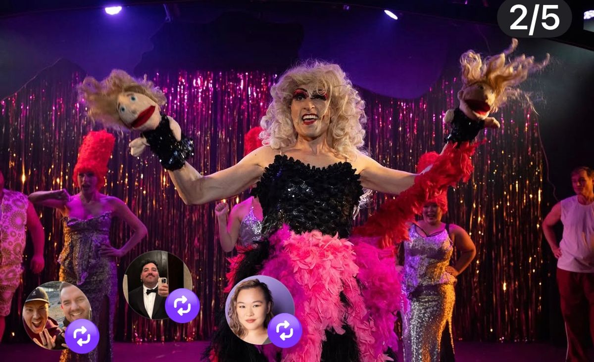 Brandon Fox as Tick/Mitzi Brandon Fox as Tick/Mitzi