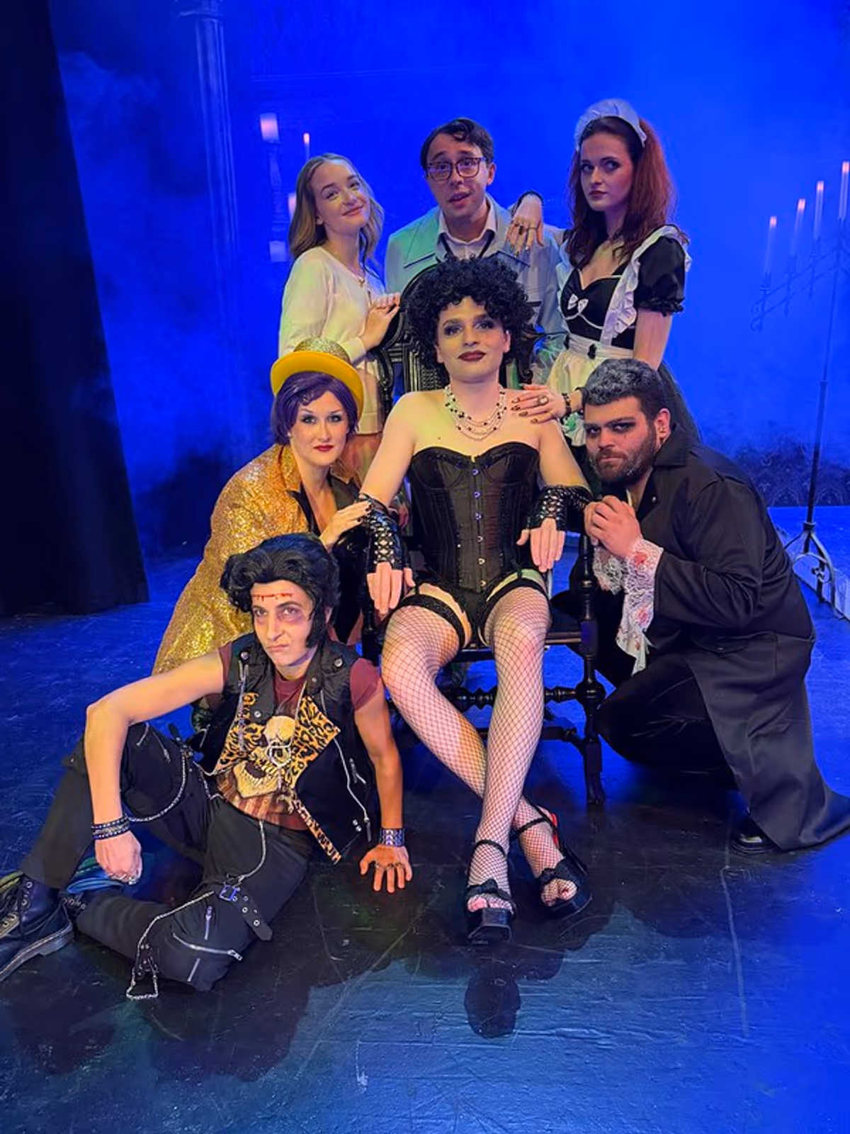The cast of the Rocky Horror Show! The cast of the Rocky Horror Show!