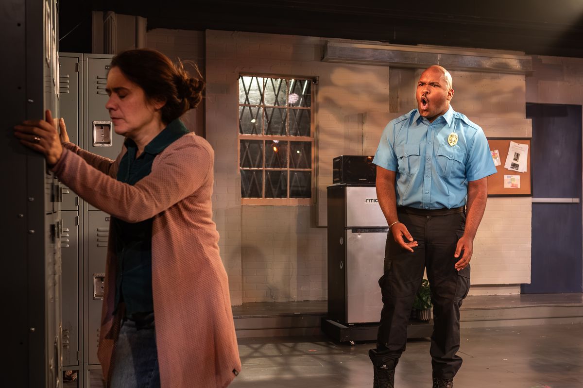 Photo by Kyle Watkins Photography
Doreen Oliver as Nya, Jamal Guye as Dun. Photo by Kyle Watkins Photography
Doreen Oliver as Nya, Jamal Guye as Dun.