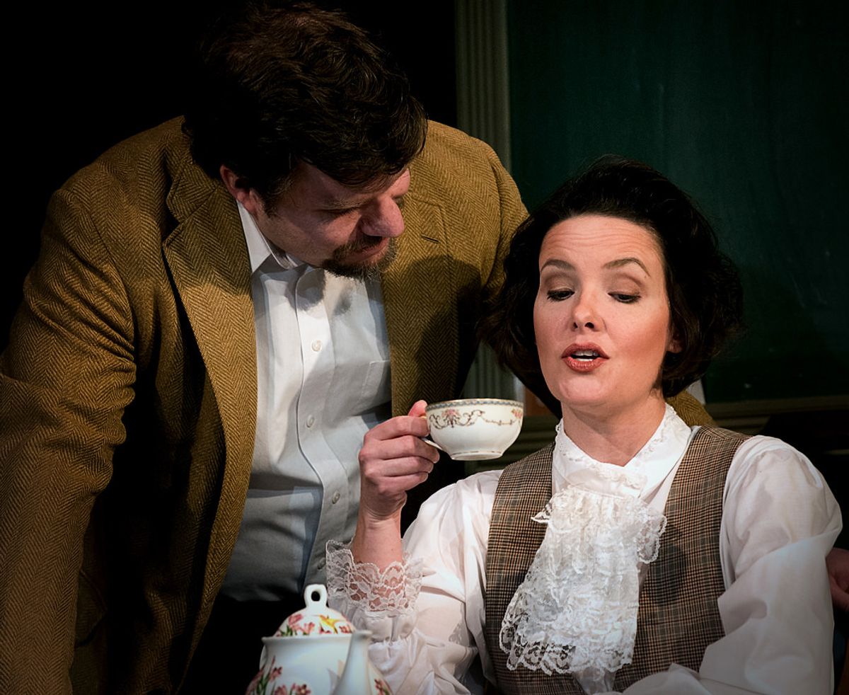 Zack Handlen as Mr. Lloyd and Megan Cross as Jean Brodie

Photo: Steve Williams