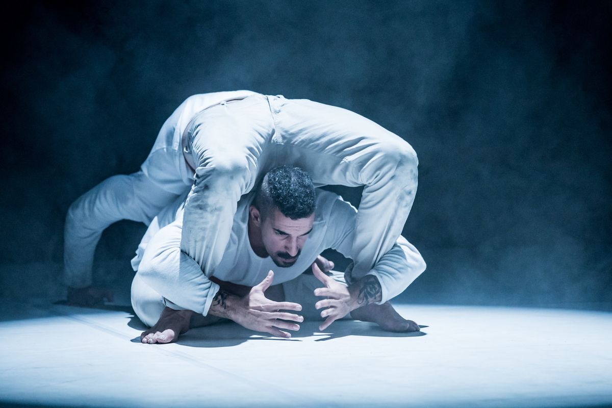 A FUSION OF CONTORTION, HIP-HOP, THREADING, BREAKDANCING AND CONTEMPORARY DANCE. Dance St. Louis kicks off its 53rd season with an arousing presentation of Wewolf, the LA-based company of award-winning international artists James Gregg and RubberLegz (aka Rauf Yasit). 