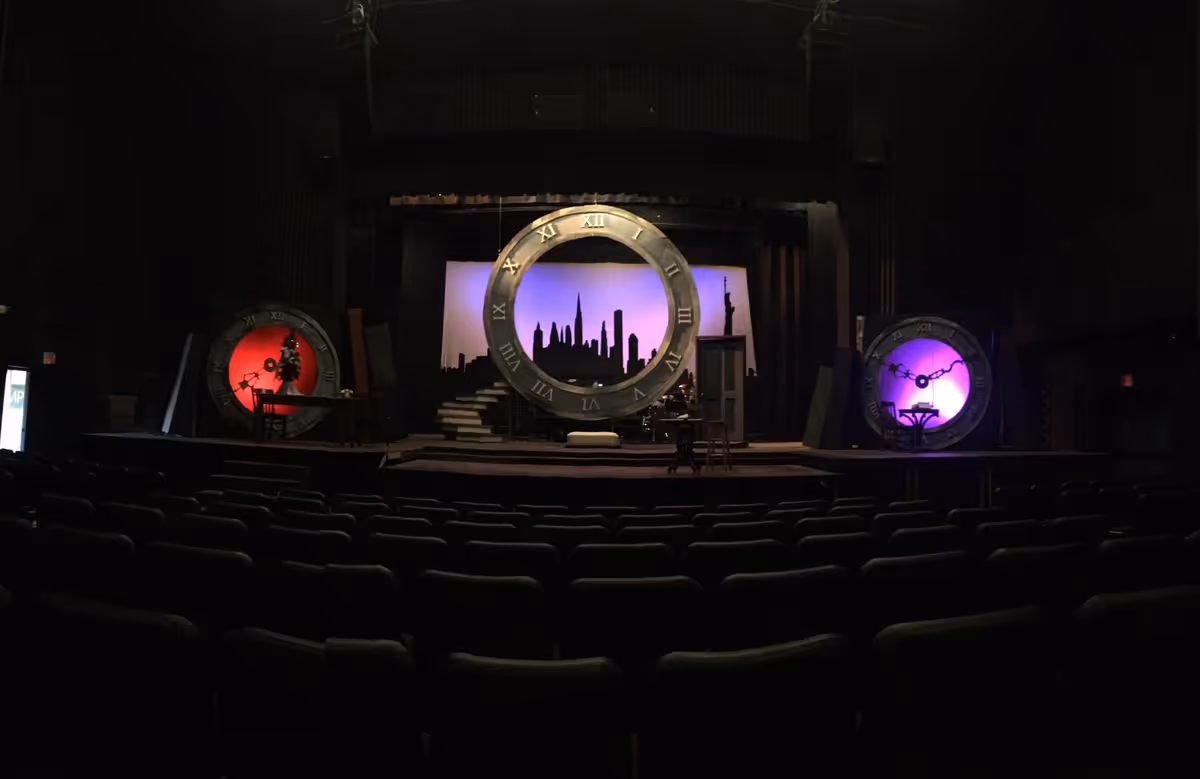 Set of The Last Five Years, Set design Otto Layman and Jonathan Mitchell Set of The Last Five Years, Set design Otto Layman and Jonathan Mitchell