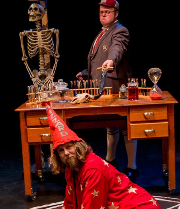 Sam Tutty as Eric and Chris Irving as Rincewind.
Photo by Stephen Dean 1
