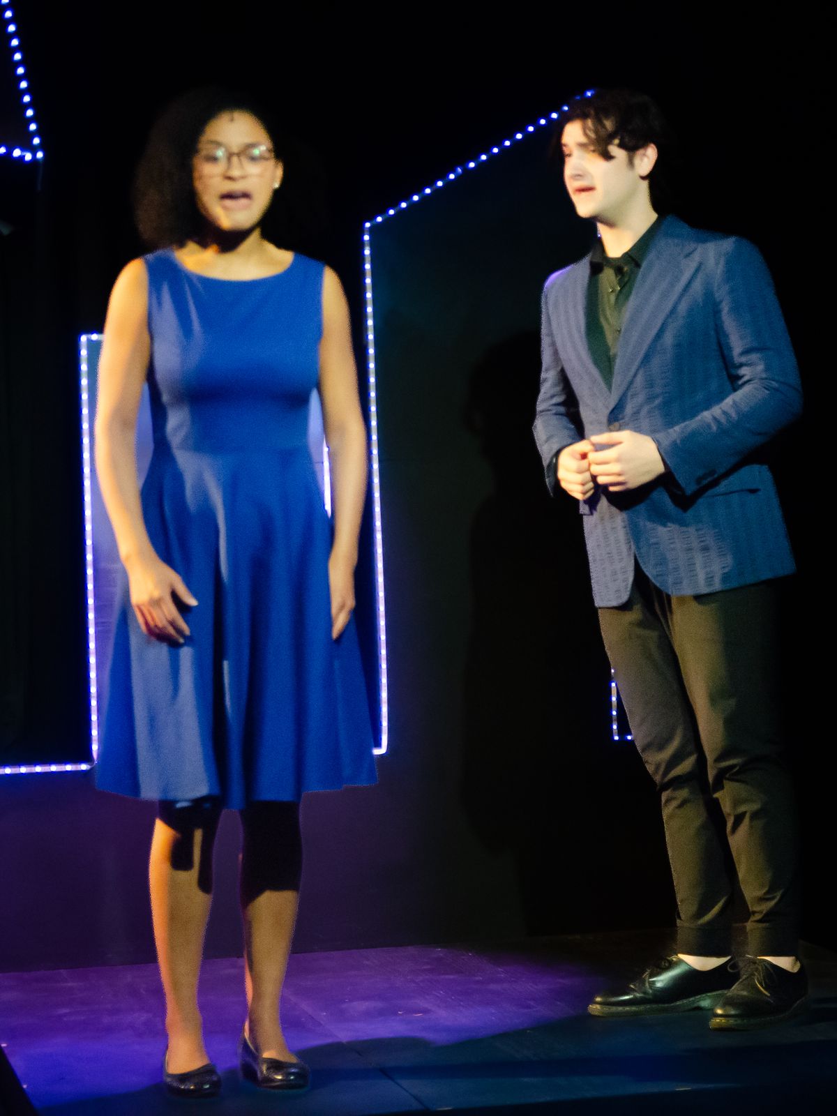 Racquel Williams (Natalie), Draytin Freude (Henry)/Dr. Fine Cast