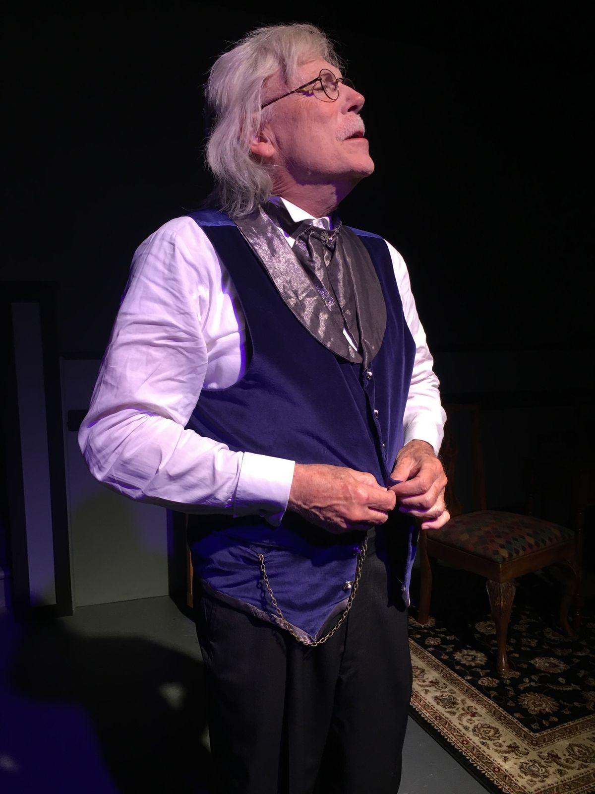 Chris DeCarlo as Sholom Aleichem in "Aleichem Sholom"