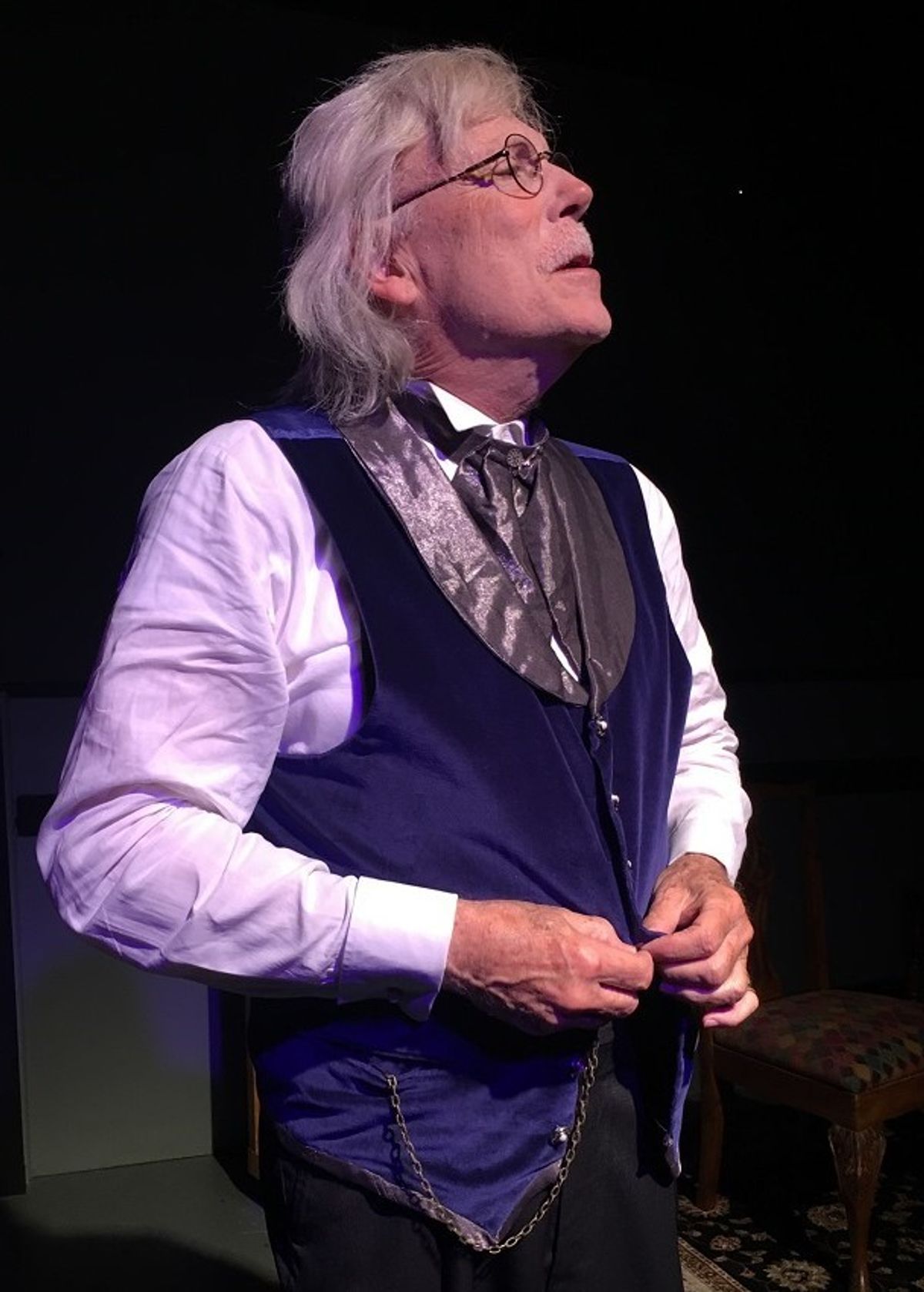 Chris DeCarlo as Sholom Aleichem  (smaller file)
Photo credit: Cydne Moore