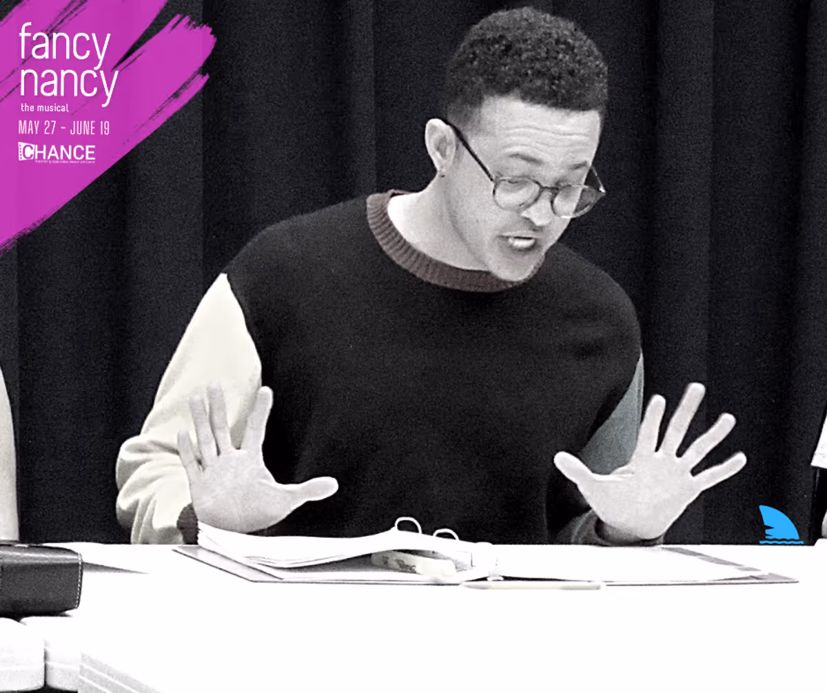 Jaylen Baham at their first readthru of "Fancy Nancy, The Musical" Set to run May 27 - June 19, 2022 at the Bette Aitken theater arts Center, this TYA musical adaptation of the wildly popular book series returns by popular demand. Jaylen Baham at their first readthru of "Fancy Nancy, The Musical" Set to run May 27 - June 19, 2022 at the Bette Aitken theater arts Center, this TYA musical adaptation of the wildly popular book series returns by popular demand.
